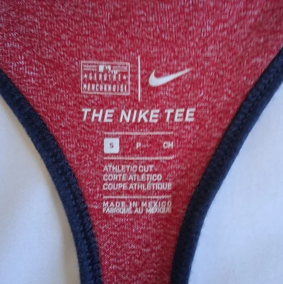 Nike- Red Heathered Muscle Tank. Size S. Genuine MLB Merch. - Picture 5 of 9